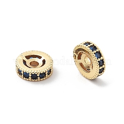 Perles de zircone cubique micro pave en Laiton&nbsp;KK-R216-10B-KCG01