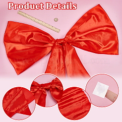 Ornements en tissu à gros nœud papillon&nbsp;DIY-WH0308-957A