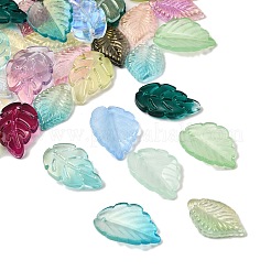 50шт 3 стиля прозрачные стеклянные подвески&nbsp;GLAA-FP0001-28