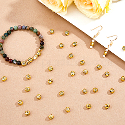 60 шт. бусины из сплава в тибетском стиле TIBEB-DC0001-11