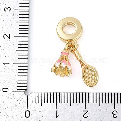 Стойка покрытие латунь эмаль спортивные европейские подвески KK-P287-35F-G