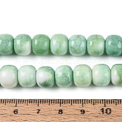 Нити из окрашенных стеклянных бусин с эффектом омбре&nbsp;GLAA-N067-01A-18