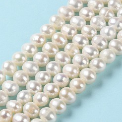 Нити из натурального культивированного пресноводного жемчуга PEAR-E018-05