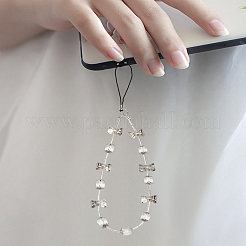 1 шт. пластиковые прозрачные мобильные ремни&nbsp;HJEW-LP0002-33