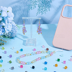 24 цвет прозрачных акриловых бусин&nbsp;TACR-PH0001-94