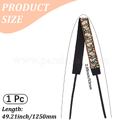 Taillengürtel aus Baumwolle mit ethnischer Blumenstickerei für Damen&nbsp;AJEW-WH20098-123
