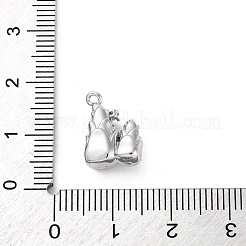 Латунные подвески со стразами KK-E793-07P