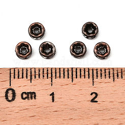 Латунные бусины разделители для поставки стразов RB-A014-Z4mm-01R-NF