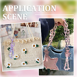 30 шт. 10-х цветная фурнитура для застежки брелока из цинкового сплава FIND-SC0014-16