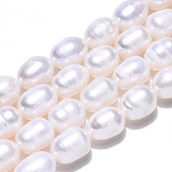 Нити из натурального культивированного пресноводного жемчуга PEAR-N012-07Q