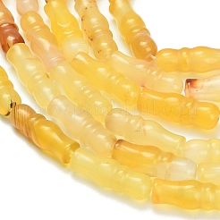 Природный агат бисер нитей&nbsp;G-Z144-A02-01C