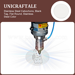 40 шт. кабошоны из нержавеющей стали 304 STAS-UN0056-64