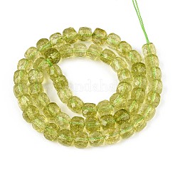 K9 нитки стеклянных бусин&nbsp;GLAA-N014-8x8mm-03