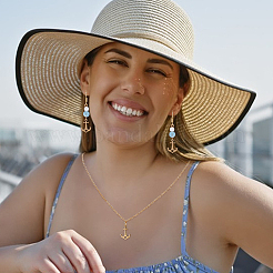 50 шт. подвески из нержавеющей стали 304&nbsp;STAS-UN0063-86