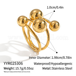 Кольца из нержавеющей стали 304 для женщин&nbsp;LD2773