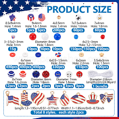 Kit fai da te per realizzare una bandiera americana&nbsp;DIY-PH0038-96
