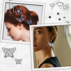 100 шт. 10 цвета готический стиль 2-слойный тюль украшения аксессуары&nbsp;FIND-SC0005-80