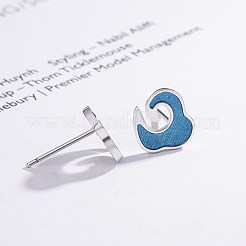 Латунь серьги&nbsp;LS-EJEW-BB61328-A