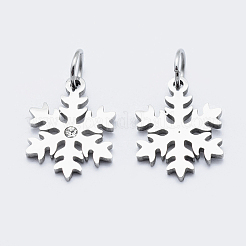 Dijes de circonita cúbica micropavé de acero inoxidable quirúrgico 316 ecológicos&nbsp;X-RB-I078-71P-NR