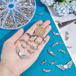 173шт 10 стильные бусины из сплава в тибетском стиле TIBEB-HY0001-02