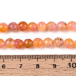 Gefärbt natürlichen weißen Jade Perlen Stränge&nbsp;G-T139-6mm-60-09
