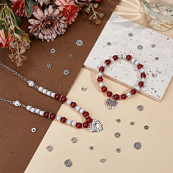 670 шт. 10 стиля бусины-распорки в тибетском стиле&nbsp;TIBEB-PH0005-45