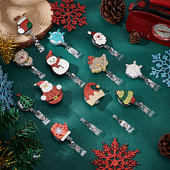 Bobines d'insigne de thème de noël&nbsp;AJEW-PH01542