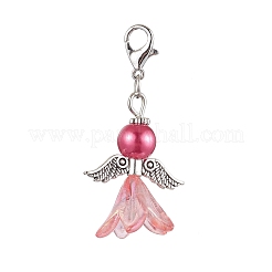 Décorations pendentif en perles de verre et acrylique&nbsp;HJEW-JM01919