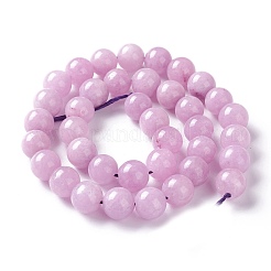 Natürliche weiße Jade Nachahmung Kunzit Perlen Stränge&nbsp;X-G-I299-F03-10mm