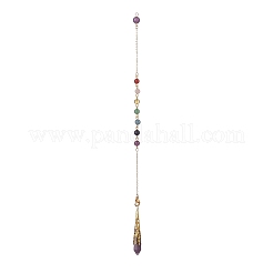 Биолокационные маятники с заострением из смешанных драгоценных камней PALLOY-JF02047