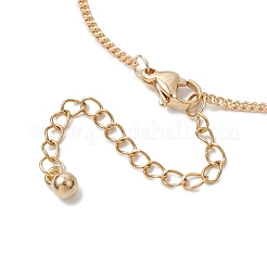 2шт 2 цвета латунные цепи панцирного плетения для изготовления браслета AJEW-JB01329