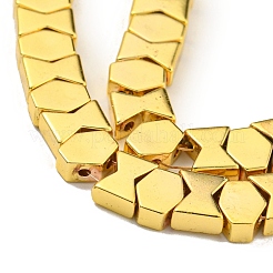 Гальванические нити из синтетических немагнитных гематитовых бусин&nbsp;G-C136-A01-03