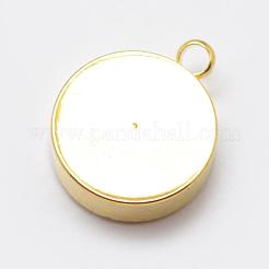 Гальванизированные природные друживые агатовые прелести&nbsp;G-P321-05G