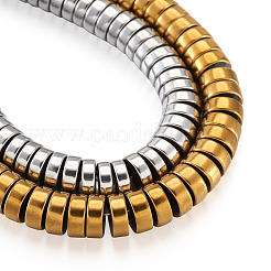 2 нить 2 цвета гальванический немагнитный синтетический гематит бусины распорки нити G-TA0001-28