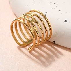 Многослойные открытые манжеты из нержавеющей стали 304 для женщин&nbsp;STAS-Z108-03G-04