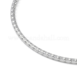 Изготовление латунного текстурированного открытого браслета-манжеты KK-U020-21B-P