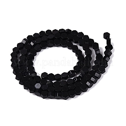 Cuentas de obsidiana natural hebras&nbsp;GG-N002-02A-01