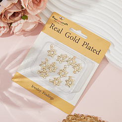 10шт латунные подвески&nbsp;KK-BBC0023-01