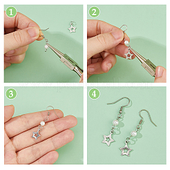 200 шт. 10 стиля подвески из нержавеющей стали 201&nbsp;STAS-HS0001-46