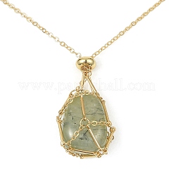 Латунный мешочек для макраме NJEW-TA00100-02