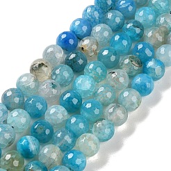 Chapelets de perles d'agate naturelle&nbsp;G-M437-C01-01A