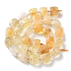 Природный цитрин бисер нитей G-B065-A11