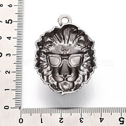 Тибетском стиле сплава эмали подвески&nbsp;ENAM-N067-01AS