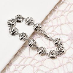 Браслеты из латуни на Хэллоуин для женщин BJEW-B149-02P