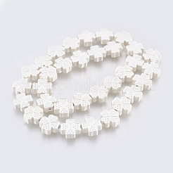 Гальваническая немагнитная синтетическая гематитовая нить G-E495-09B-03