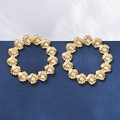 Серьги-гвоздики из нержавеющей стали 304 для женщин&nbsp;LS-EJEW-K306-18G