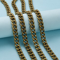 Chaînes à maillons cubains en fer de 3.28 pied&nbsp;X-CH-R013-14x10x3-AB