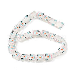 Бусы лэмпворк ручной работы&nbsp;LAMP-F029-02C