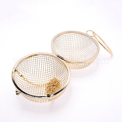 Женский кошелек железный полый клатч&nbsp;AJEW-WH0181-01