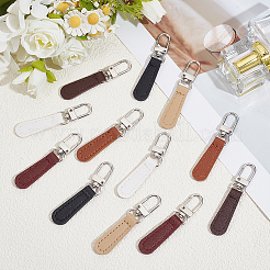 12 tirette de fermeture éclair en cuir PU&nbsp;FIND-CY0002-33A